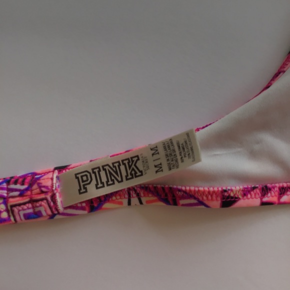 VICTORIAS SECRET PINK WRAP BIKINI TOP MEDIUM - Picture 7 of 11